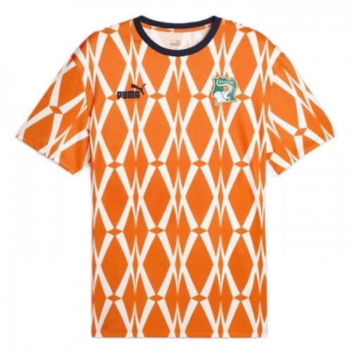 Ivoorkust Voetbalshirt Thuis 2023-24 Ivoorkust Voetbalshirt Thuis 2023-24